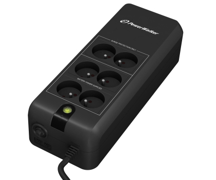 UPS (zasilacz awaryjny) POWERWALKER OFFLINE 600VA 6X 230V PL OUT APFC - Wygląd Listwy VFD 600 APFC FR